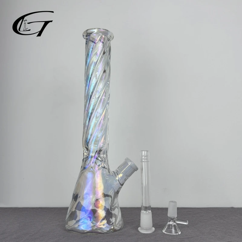 Iridescent Glass Bong Iridescent Glass Bong